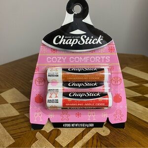 648 free W/ $8 purchase, ChapStick Cozy Comforts Lip Balm Set